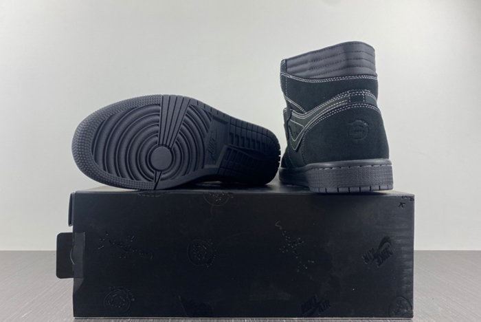 Travis Scott x Air Jordan 1  "Black/Phantom"  DM7866-001 OG
