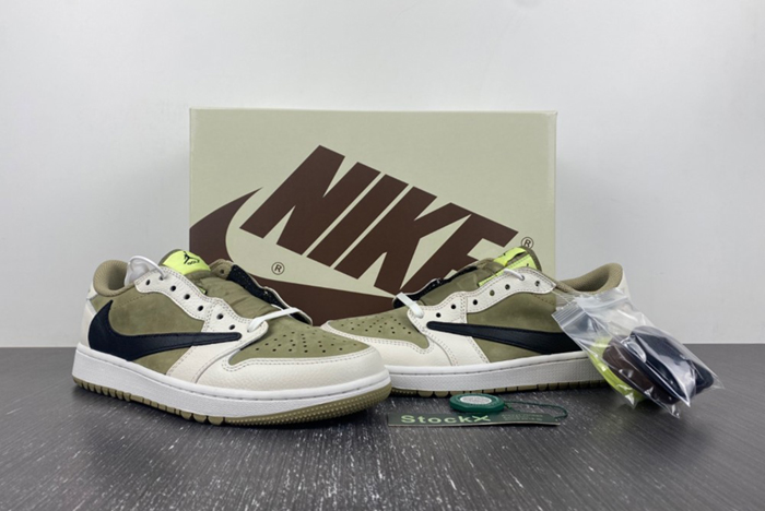 Travis Scott x Air Jordan 1 Low Golf  FZ3124-200