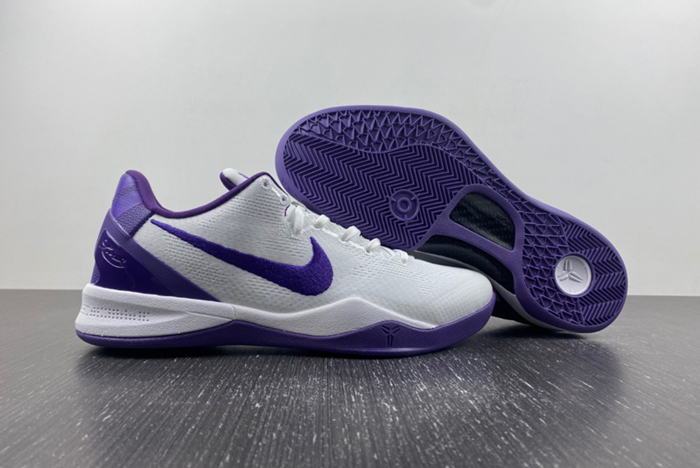 Nike Kobe 8 Protro “White Court Purple”  FQ3549-100